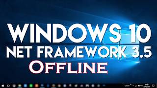 FACIL  2 FORMAS INSTALAR  OFFLINE  Net FrameWork 35  Windows 81 10  32 amp 64 Bits 2019 [upl. by Siloum]