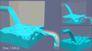 interFoam with OpenFOAM [upl. by Brody]