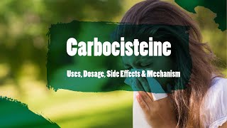 carbocisteine  Uses Dosage Side Effects amp Mechanism  Mucodyne [upl. by Ajam568]