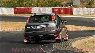 Fun lap touristenfahrten nürburgring nordschleife  Ford Focus ST170 No ABS [upl. by Aititil478]