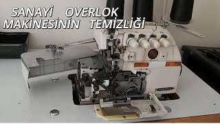 OVERLOK MAKİNESİ NASIL TEMİZLENİR [upl. by Myrilla]