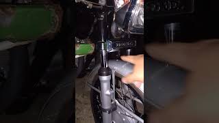 Stainless Honda Logo shortvideo shorts shortsyoutube shortsvideo tmx125 tmx125alpha [upl. by Tarsuss815]