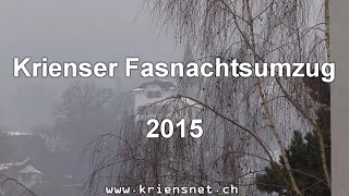 Krienser Fasnachtsumzug 2015 [upl. by Sinned]