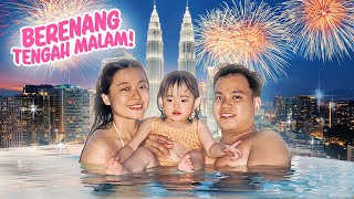 YUKACHAN BERENANG MALAMMALAM DI GEDUNG TERTINGGI MALAYSIA  vlog [upl. by Madelena364]