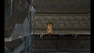 Tomb Raider 1996 PS  Abnormal Gameplay [upl. by Yliah626]