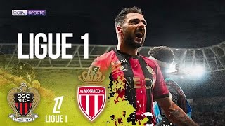 Nice vs AS Monaco  Ligue 1 HIGHLIGHTS  102724  beIN SPORTS USA [upl. by Frost562]