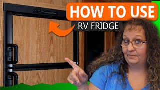 How to Operate Your Dometic RV Refrigerator  How To Use RV Fridge [upl. by Essinger]