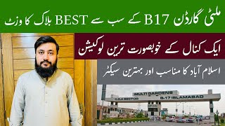 B17 Multi Gardens Islamabad Complete Overview  MPCHS Multi Garden Islamabad [upl. by Atiugal]