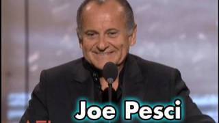 Joe Pesci Salutes Robert De Niro at AFI Life Achievement Award [upl. by Lac]