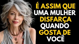 9 SINAIS de que a mulher gosta de você mesmo que ela TENTE DISFARÇAR ISSO [upl. by Ahsenid]