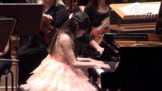 Umi Garrett 11yr  Chopin Scherzo No 1 Latvia [upl. by Ymmas]