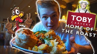 THE  TOBY CARVERY  TAKEOVER CHALLENGE BritishFood [upl. by Latsryk220]