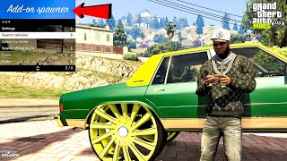 How to install Add On Vehicle Spawner 2023 GTA 5 MODS [upl. by Ahsai]