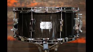 SOLD  Canopus 65x14quot Yaiba II Birch Snare Drum  Ebony Gloss [upl. by Gilud]