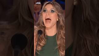 AGT’s Most Magical Moment Watch This Spoon Bend on Stage americasgottalent agt magic [upl. by Attaynek]