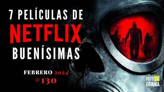 ¿No sabes qué ver 7 Buenas Películas Atrapantes en NETFLIX  Fotograma 24 con David Arce [upl. by Orravan658]