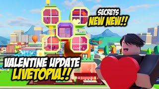 🍀NEW SECRET IN FOUR LEAF CLOVER HOUSE IN LIVETOPIA ROBLOX [upl. by Fredericka162]