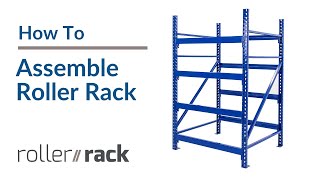 How To  Assemble Roller Rack from UNEX [upl. by Euqinay]