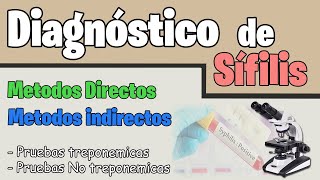 DIAGNÓSTICO DE SÍFILIS  pruebas serológicas CON ESQUEMAS e INTERPRETACIÓN DE RESULTADOS  COMPLETO [upl. by Kalvin]