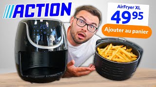 Je teste le AIR FRYER ACTION A 50€ ça vaut le coup [upl. by Akcirred]