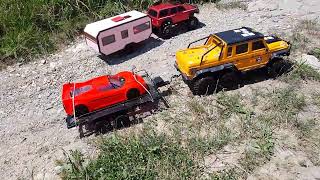 20240719  so Stanislavom Kyselka  Traxxas TRX6 and HPI Venture [upl. by Stamata]