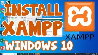 INSTALL XAMPP FOR WINDOWS 10 VERSION 8030 [upl. by Zedecrem]