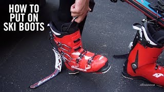 How to Put On Ski Boots [upl. by Manfred]