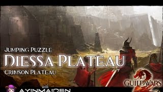 Guild Wars 2  Jumping Puzzle  Diessa Plateau Crimson Plateau [upl. by Zevahc]