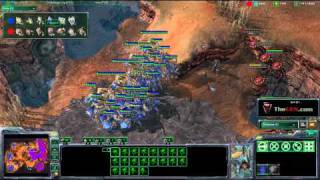 Starcraft 2 zerg strategy  Corruptor tutorial and tactics [upl. by Ray582]