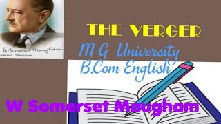 THE VERGERW SOMERSET MAUGHAMSHORT STORY [upl. by Daffi]