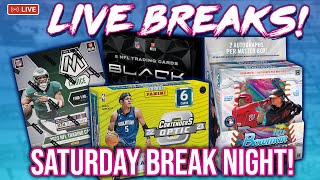 SATURDAY BREAK NIGHT  Black NFL  Bowman Chrome  Obsidian NBA Tmall amp More RGL 21912201 [upl. by Notyap206]