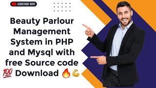 Beauty Parlour Management System in PHP and Mysql with free Source code 💯 Download 🔥💪 [upl. by Redwine]