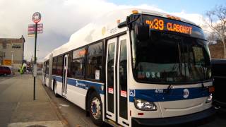 MTA Regional Bus 2012 New Flyer Xcelsior XD60 4755 On The Bx39 At White Plains Rd amp Westchester Av [upl. by Tillfourd296]