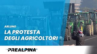 Arluno  La protesta degli agricoltori [upl. by Apthorp480]