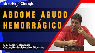 Abdome Agudo Hemorrágico [upl. by Einiffit]