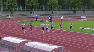 SMkisat 2017 M17 100m finaali [upl. by Esilrac]