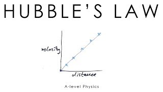 Hubbles Law 22  Alevel Physics [upl. by Nnaoj701]