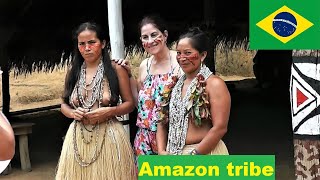 Amazon tribe in the rainforest [upl. by Leunam533]