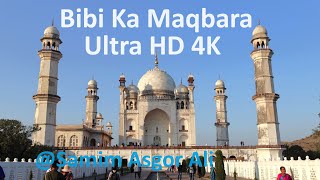 Bibi Ka Maqbara Video  Ultra HD 4K  Mughal Architecture [upl. by Sillad]