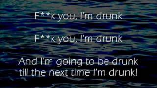 Fk You Im Drunk  Irish Drinking Song  Lyrics [upl. by Rina]