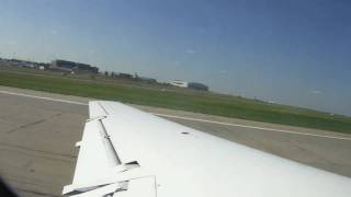 Embraer ERJ145 TakeOff At Vnukovo Moscow [upl. by Adiol]