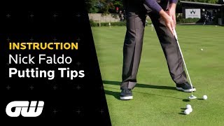 Putting Tips For Pressure Situations  Nick Faldo Putting Tips  Instruction  Golfing World [upl. by Skiba]