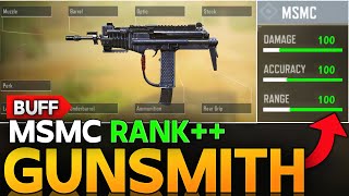 BEST MSMC GUNSMITH IN CALL OF DUTY MOBILE  BEST MSMC RANK BUILD IN COD MOBILE [upl. by Ennaylime]