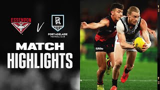 Essendon v Port Adelaide Highlights  Round 22 2022  AFL [upl. by Paloma]