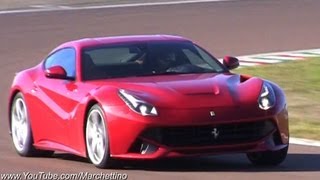 Ferrari F12 Berlinetta LOUD Accelerations [upl. by Novaj]