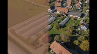 Ried bei Kerzers FR  Grosse Baulandparzelle für attraktive Wohnüberbauung [upl. by Eniledgam784]