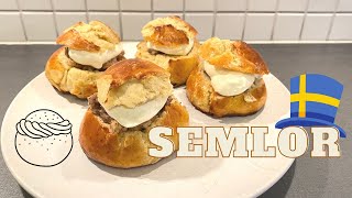 Swedish Semlor Recipe I How to make Semla [upl. by Anelem895]