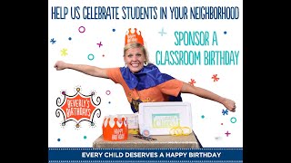 Beverlys Birthdays  Classroom Cheer Campaign 2022 [upl. by Auhsot]