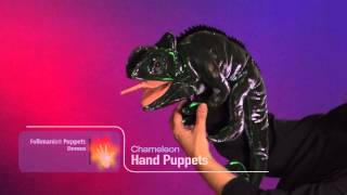 Folkmanis® Chameleon Puppet Demo [upl. by Haron]