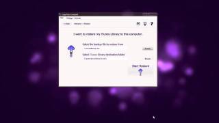 How to restore iTunes library [upl. by Amandy]